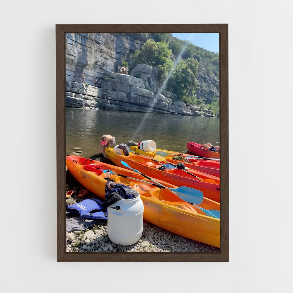 Poster Canoeing kayaking – affiche Canoë-kayak (vue 5)